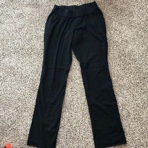 Black Maternity Dress Pants